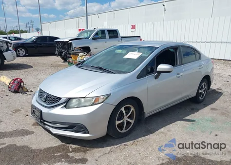 2015 Honda Civic Se из США, поврежденный, VIN 2HGFB2F74FH540414